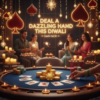 Deal a Dazzling Hand This Diwali: Unforgettable Casino-Themed Decorations in Delhi NCR