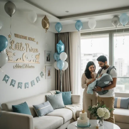 Welcome Home, Little Prince: Heartwarming Baby Boy Decoration Ideas in Delhi NCR