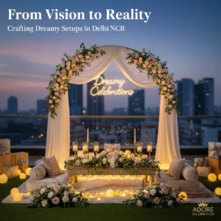From Vision to Reality: Crafting Dreamy Birthday & Anniversary Setups in Delhi NCR